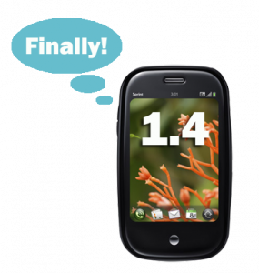 Palm Pre launches 1.4